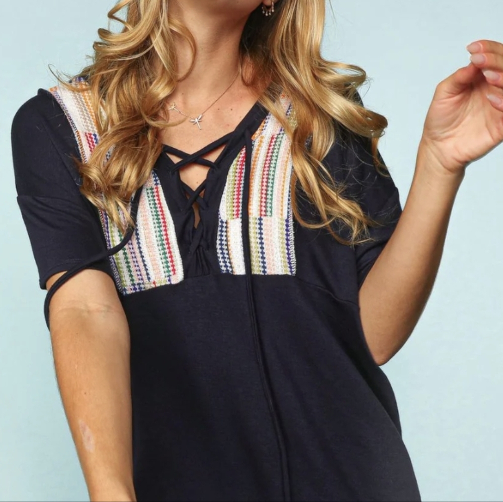 💜 New Navy Loose Fit Top - Picture 2 of 6